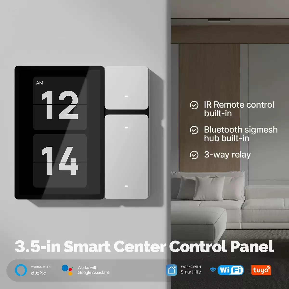 3.5 inch Smart Center Control Panel